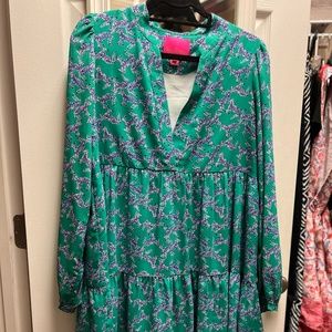 Lilly Pulitzer Winona Dress Heebee Zeebee Size Medium